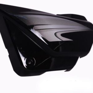 Side Panel Cowl Set for Hero Splendor Plus i3s Black Silver