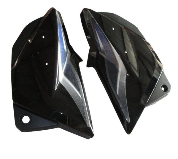 Side Cowl Set for Hero Splendor Pro Type 4 Black Blue