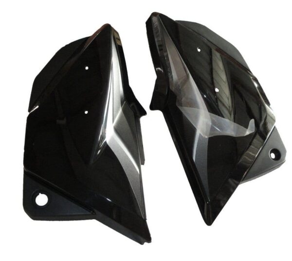 Hero Splendor Pro Side Panel Cowl Black Grey