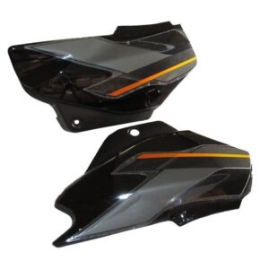 Hero Super Splendor Side Panel Cowl Set Black