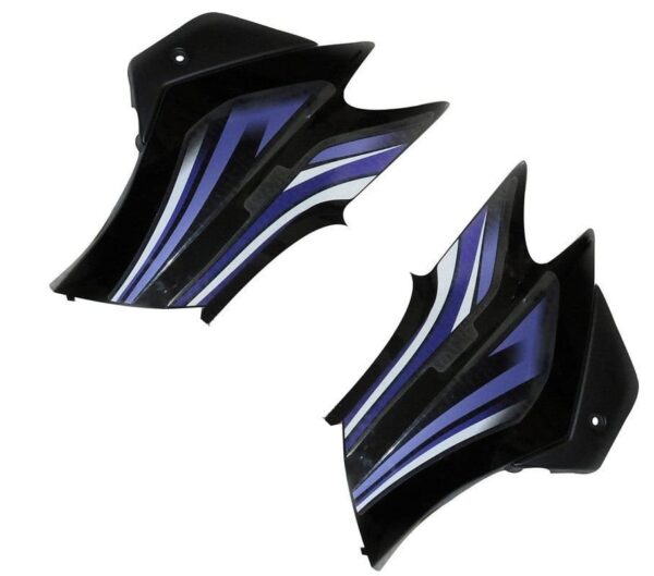 Side Cowl Set for Hero Super Splendor i3s Black Purple
