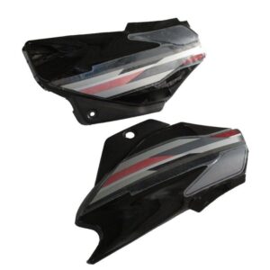 Side Panel Cowl Set Hero Super Splendor Black