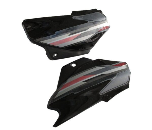 Side Panel Cowl Set Hero Super Splendor Black