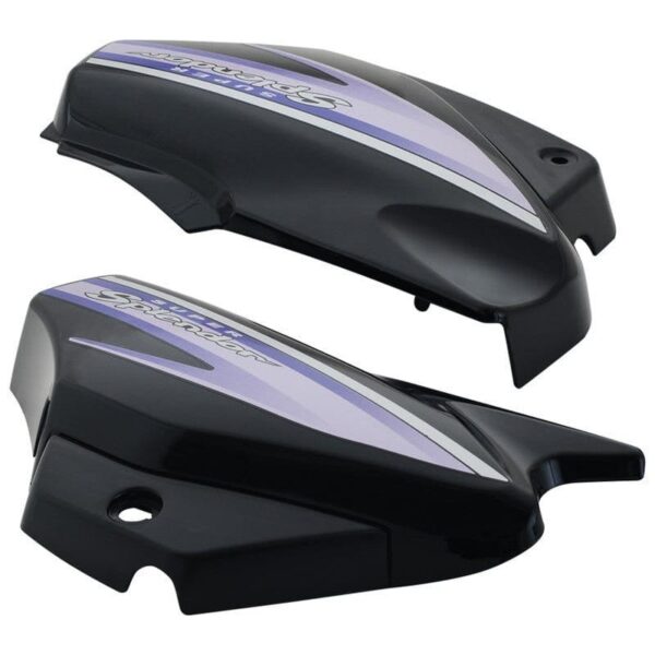 Hero Super Splendor Side Cowl Set Black