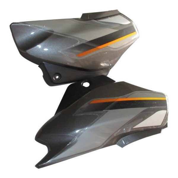 Side Panel Cowl Set for Hero Super Splendor Silver