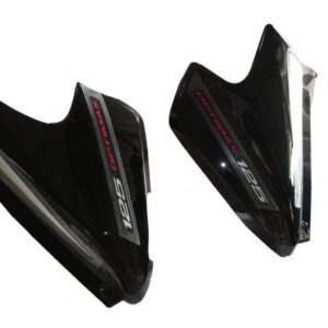 Side Panel Cowl Set Honda CB Unicorn Black Red