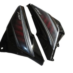 Honda Dream Neo Side Panel Cowl Set Black Red