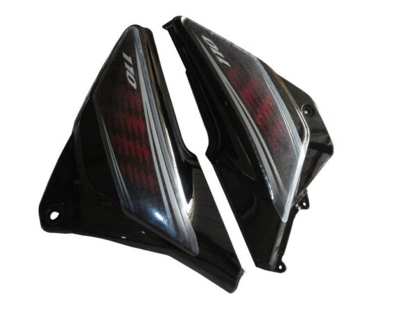 Honda Dream Neo Side Panel Cowl Set Black Red