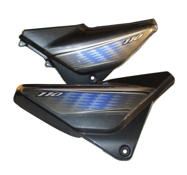 Side Panel Set for Honda Dream Neo Monsoon Grey