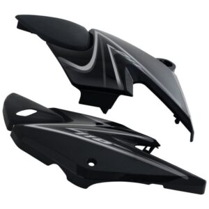 Side Panel Cowl Set for Honda Dream Yuga New Black Grey