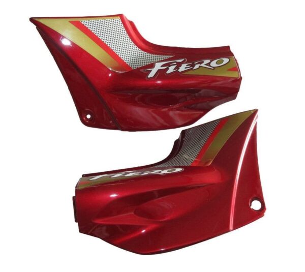 Suzuki Fiero F2 Side Cowl Set Flame Red