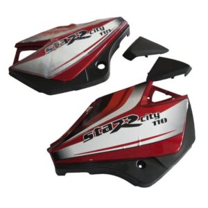 Side Panel Cowl Set for TVS Star City Plus 110