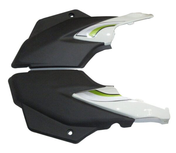 TVS Victor Side Panel Cowl Set Flame Red