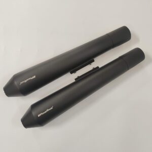 Exhaust Slip On for Royal Enfield RE650 Black