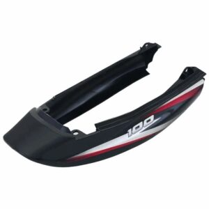 Tail Panel Seat Cowl for Bajaj CT100 Black Red