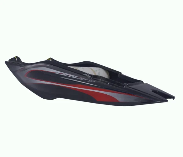 Tail Panel Seat Cowl for Bajaj Discover 125ST Black/Red