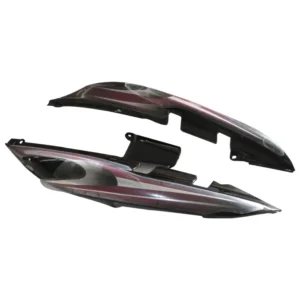 Tail Panel Seat Cowl for Bajaj Platina Black Maroon