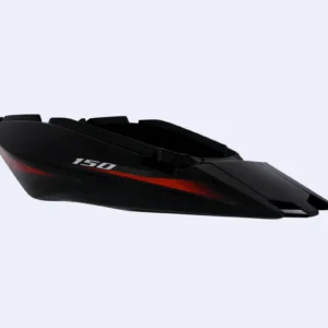 Tail Panel Seat Cowl for Bajaj Pulsar 150UG7 Black Red