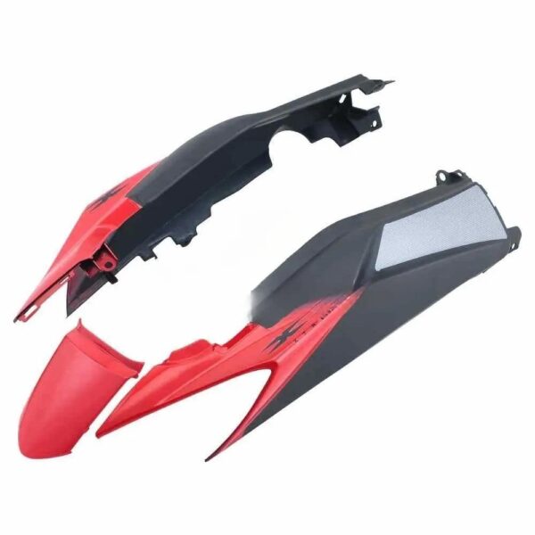 Tail Panel Seat Cowl for CBZ Xtreme Red Black