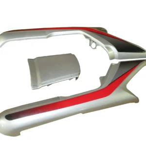 Tail Panel Seat Cowl for Hero CD Deluxe NM Silver