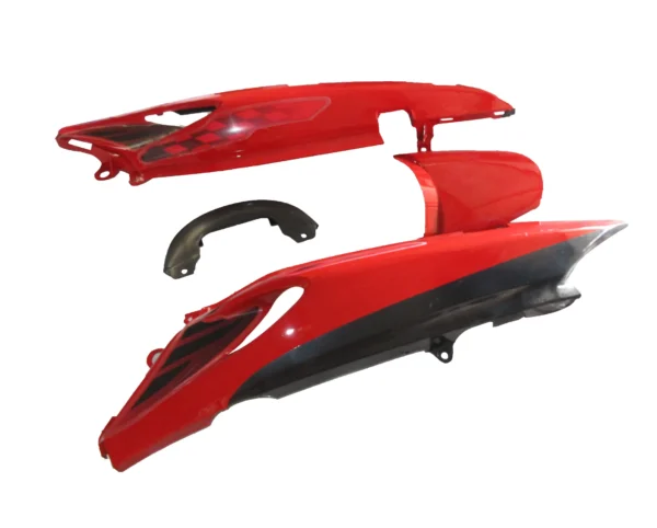 Tail Panel Seat Cowl for NM Type 4 S Red/Black Bike