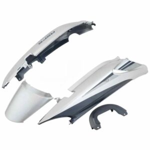Silver Black Seat Cowl for Motorcycle