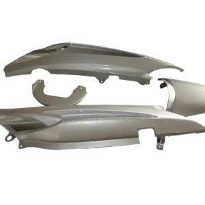 tail-panel-seat-cowl-hero-glamour-n-m-silver-black-bike Tail Panel Seat Cowl for Hero Glamour NM Silver Black