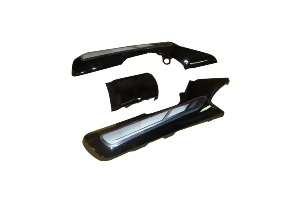 Tail Panel Seat Cowl for Hero HF Deluxe Black Grey