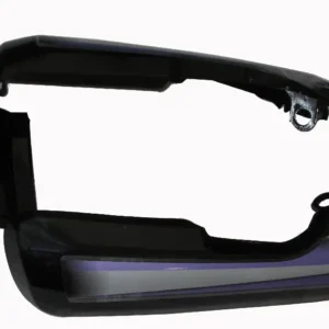 HF Deluxe Seat Cowl Black Purple for Hero