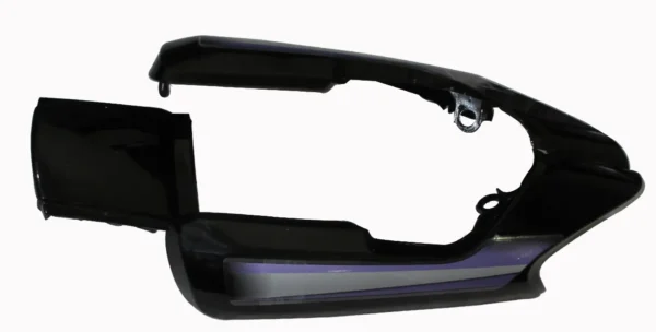 HF Deluxe Seat Cowl Black Purple for Hero