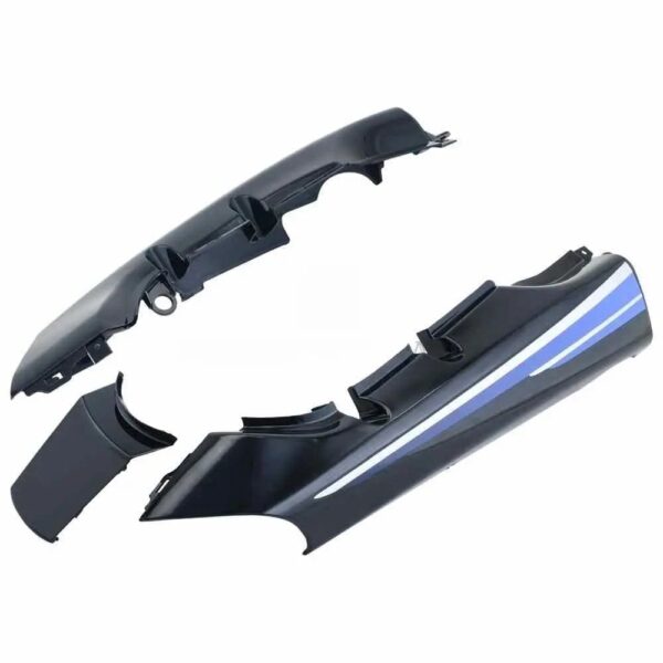 Tail Panel Seat Cowl for Hero Passion Plus Black Blue