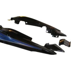 Tail Panel Seat Cowl for Hero Passion Xpro Black Blue
