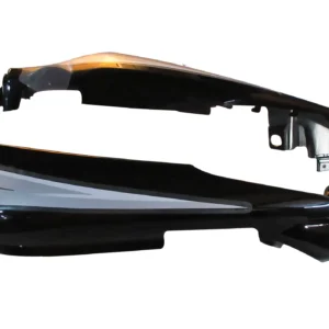 Xpro Black Silver Tail Panel Seat Cowl