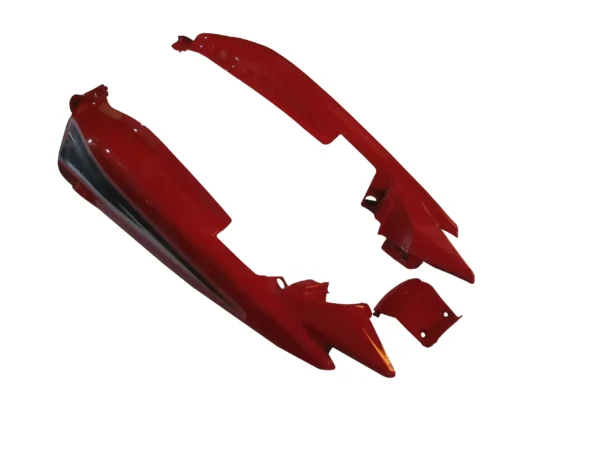 Tail Panel for Hero Passion Xpro Sport Red Black