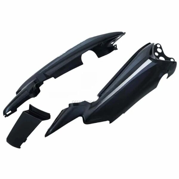 Tail Panel for Hero Splendor NXG Black Silver