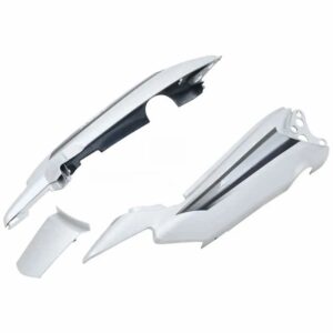 Tail Panel Seat Cowl for Hero Splendor NXG Silver Graphics