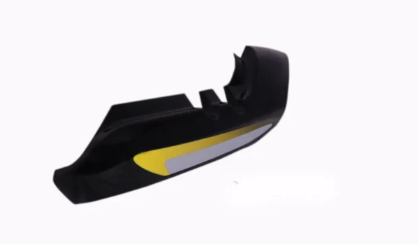 Tail Panel for Hero Splendor Plus Black Yellow