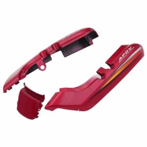 Tail Panel for Hero Splendor Pro Black Red