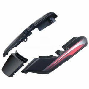 Tail Panel for Hero Splendor Pro Small Plate Black Red