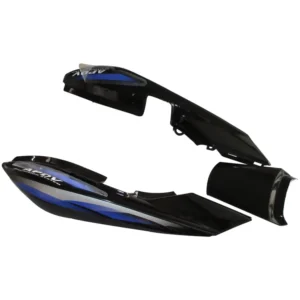 Seat Cowl for Splendor Pro Type 4 Black Blue