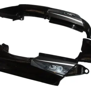Tail Panel Seat Cowl for Hero Splendor i3s Black White