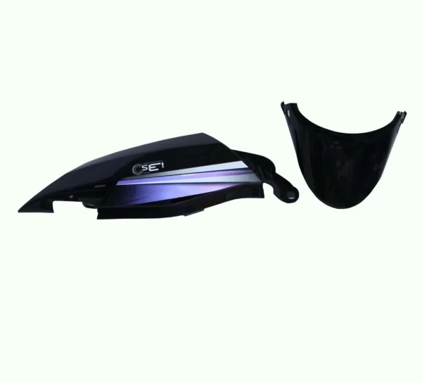 Tail Panel for Hero Super Splendor T5 Black Purple