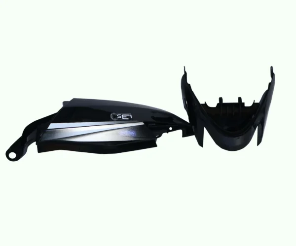 Tail Panel for Hero Super Splendor T5 Black White