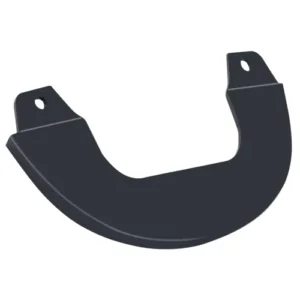 Tail Panel Hero U Plate Black for Harley