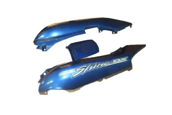 Tail Panel Seat Cowl for Honda CB Shine Blue