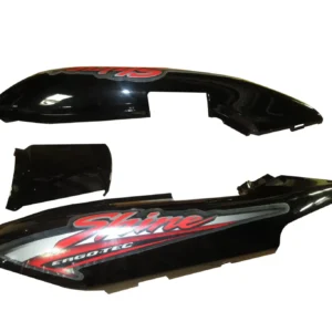 Tail Panel Seat Cowl for Honda Shine Black Red