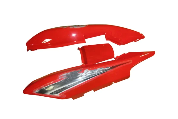 Tail Panel Seat Cowl for Honda Shine Sport Red