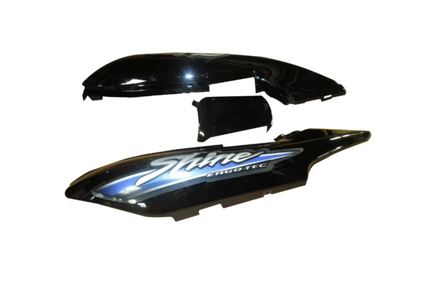Tail Panel Seat Cowl for Honda Shine Black Blue