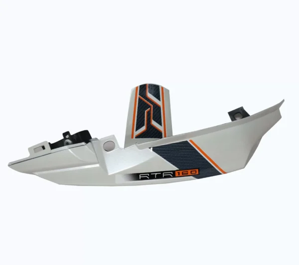 Tail Panel Seat Cowl for TVS Apache 160 NM Pearl White