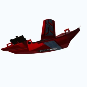 TVS Apache 160 NM Red Tail Panel Seat Cowl